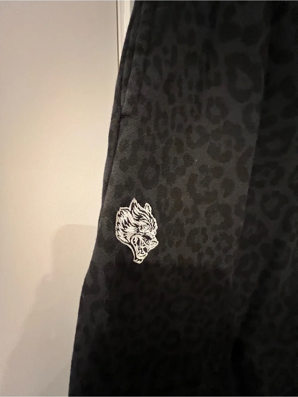 Darc Sport Black Wide-Leg Sweatpants